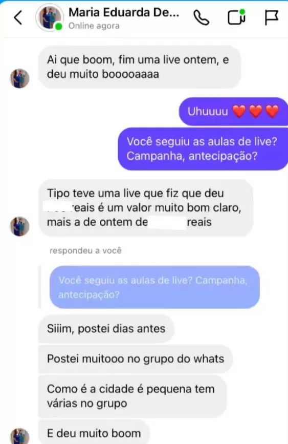 Resultado da Aluna 1