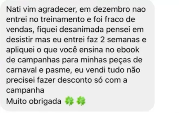 Resultado da Aluna 3